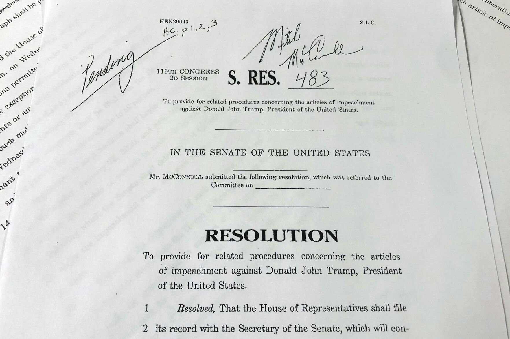 Impeachment Procedures